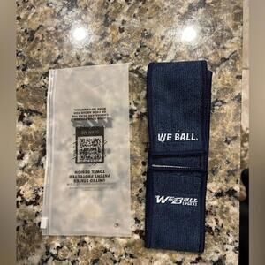 WE BALL SPORTS streamer towel NEW!